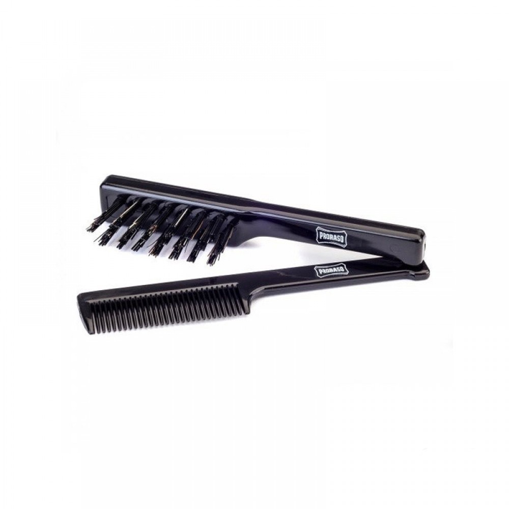 Proraso Moustache Comb and Brush